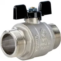 Кран шаровой 1 1/4' НН ручка бабочка STOUT RG008Q0M4B6GGC Москва