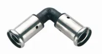 Угольник 16 90 град., ПВДФ пресс Henco 1PK-1616 Москва
