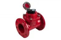 Счетчик воды турбинный СТВУ-100 с импульсным выходом типа открытый коллектор (МИД И) (IP68) Декаст 77-100-299 Москва