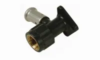 Водорозетка пресс 20х3/4'ВР, ПВДФ Henco 2PK-2005