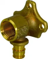 Водорозетка Smart Aqua 20х1/2'ВР под планку Usystems 1136004