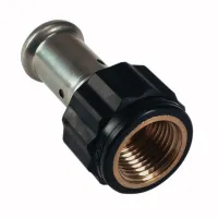 Муфта пресс 40х1'ВР переходная, ПВДФ Henco 18PK-4006