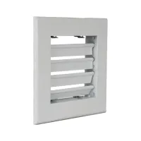 Решетка однорядная алюминиевая 1WA 200x200 VentART 4687203908218