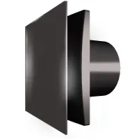 Вентилятор осевой D100 V gloss black ZERNBERG 00-041887