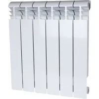 Радиатор алюминиевый секционный 500/80/6 боковое подключение STOUT RG00908P2EVI59