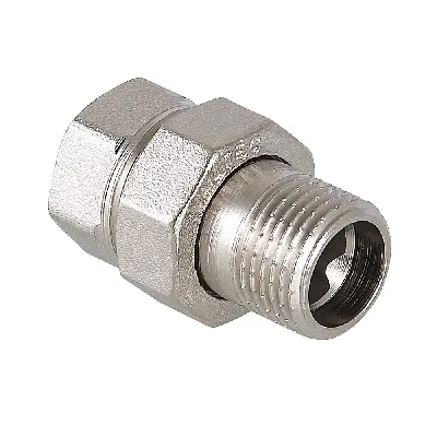 Сгон разъемный ВН 1/2' прямой (американка), никелированный VALTEC S34110004 Москва
