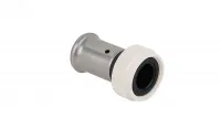 Муфта с накидной гайкой 40х6/4' плоское уплотнение, ПВДФ Henco 26PK-4008