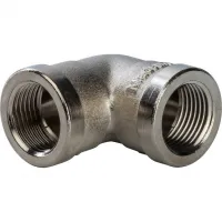 Угольник ВВ 3/8' никелированный STOUT RG008Q0QS66PTA
