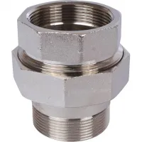 Сгон разъемный ВН 2' прямой (американка), никелированный STOUT RG008Q1DK0KQFT Москва