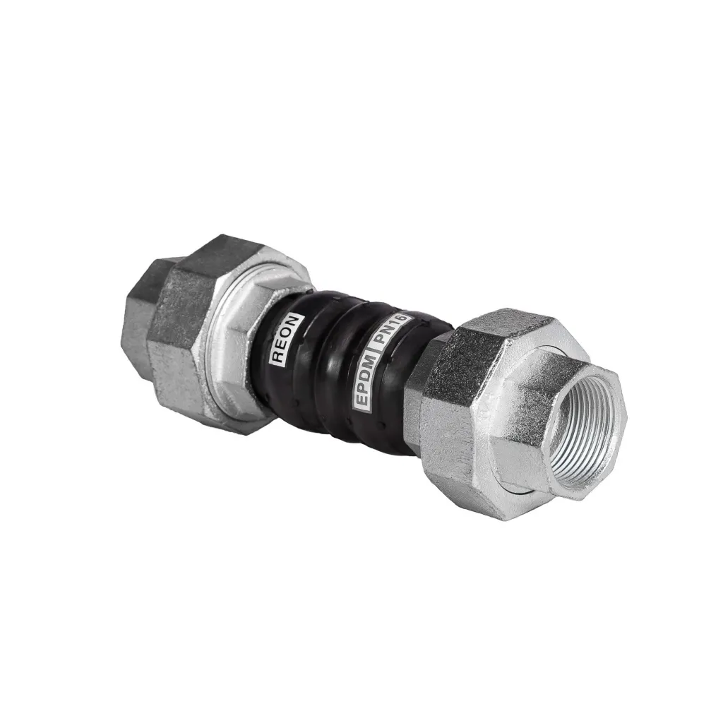  Гибкие вставки (виброкомпенсаторы) резиновые резьбовые REON тип RSV11 DN 15 PN16 Reon 015RSV11NEW Москва