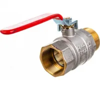 Кран шаровой 1 1/2 ВН/НР, ручка рычаг Rommer RG008UB5B75068