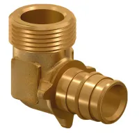 Угольник НР 20x1/2' аксиальный, латунный Usystems 1135770 Москва