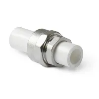 Соединение разборное 32x1'1/4 полипропиленовое PPR белое PRO AQUA PA72012