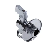 Кран шаровой угловой с отражателем НН 1/2'х1/2' AQUALINK 03969 Нижний Новгород