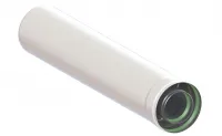 Удлинение коаксиальное d 60/100 мм L 500 мм УТДК 01.01.003.000