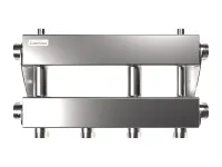 Коллектор модульный MKSS-150-2x32 на 2 контура G 1', 2 магистрали G 1 1/2', до 150 кВт, нерж. сталь Gidruss 1R 01505 17
