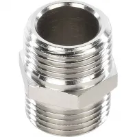 Ниппель HH никелированный 3/8' STOUT RG008Q0OCMRI39 Москва