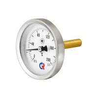 Термометр биметаллический осевой БТ-51.211 0..250 G1/2'  кл.1.5 РОСМА 00000002568