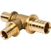 Тройник переходной 25x20x20 для труб из сшитого полиэтилена аксиальный STOUT RG008P0UD7GBPB Москва