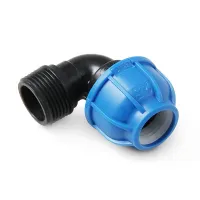 Отвод с наружной резьбой 20x1 PRO AQUA 82020000000M100 Москва