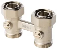 Узел нижнего подключения с шаровым затвором прямой 3/4'x3/4' Oasis Р0000101533 Москва