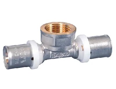 Тройник пресс 16 х 1/2' ВР MVI PF.542.040404 Москва