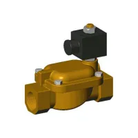 Клапан электромагнитный латунный НО Ду 25 Ру10 24 В TECOFI EV1141-0025-24AC