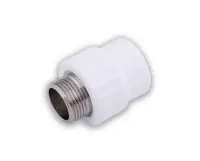 Муфта переходная с наружной резьбой 40X1' (3 /6) БЕЛАЯ Valfex 10130040