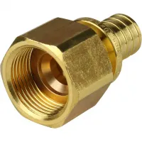 Переходник ВР 20xG 3/4 для труб из сшитого полиэтилена аксиальный STOUT RG008P0U5LRORB