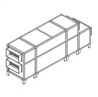 Приточно-вытяжная установка Breezart 3700 Lux RP PB 15-380 Москва