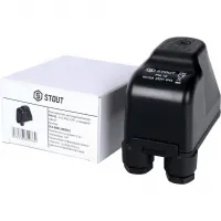 Реле давления PM12G 3-12бар 1/4 с накидной гайкой для водоснабжения STOUT RG008TMQ95446N Москва