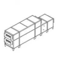 Приточно-вытяжная установка Breezart 3700 Lux RP F PB 15-380 Москва