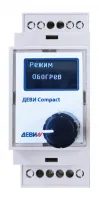 Терморегулятор ДЕВИ Compact на шину DIN, с датчиком температуры на проводе, 16А Москва