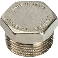 Пробка НР 3/4' никелированная STOUT RG008Q0QTIGGQU Москва