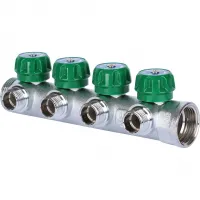 Коллектор распределительный 1'x4 выхода 1/2' STOUT RG008UJDJDIL4I Москва