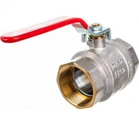 Кран шаровой 2 ВН/ВН, ручка рычаг Rommer RG008UB5B38I9N