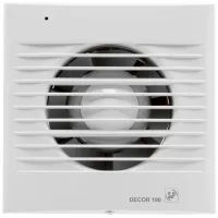 Вентилятор вытяжной Decor 100CR с таймером Soler & Palau 03-0103-005