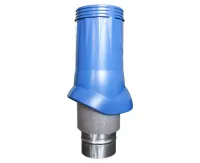 Выход вентиляционный пластиковый изолированный D125/160, цвет Blue ERA 00-99004524$VWO 125-160 Blue Москва