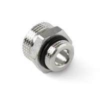 Ниппель латунный резьбовой переходной, евроконус, Н 1/2X3/4E PRO AQUA 21-m15-m20ex