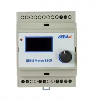 Терморегулятор для наружных систем обогрева ДЕВИ Meteo 850R на шину DIN, с датчиком температуры на проводе, 8А Москва