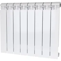 Радиатор биметаллический секционный 500/80/8 боковое подключение STOUT RG00908P3BAT9I Москва
