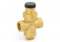 Редуктор давления Uni-fitt 1/2" В 1-4 бар PN15 COMPACT с отверстием под радиальный манометр 1/4" Москва