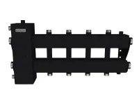 Коллектор с гидрострелкой BM-150-5DU на 4 контура G 1', 1 боковой контур G 1 1/2'до 150 кВт ст. 09Г2С Gidruss BM 15020 24