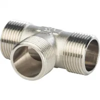 Тройник ННН 1/2'х1/2'х1/2' никелированный STOUT RG008Q0QSTNI87 Москва