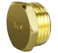Пробка 2' НР латунь LD Pride LD.65.505.50