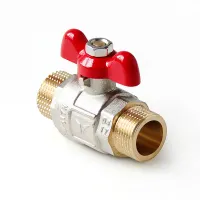 Кран шаровой полнопроходной, ручка-бабочка, НН 1/2 PRO AQUA FWB67-M15-M15s Нижний Новгород
