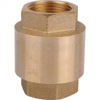 Клапан обратный пружинный муфтовый 3/4' с пластиковым седлом STOUT RG008T8CKL0L52 Москва