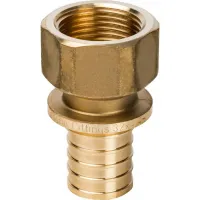 Переходник ВР 32xG 1 для труб из сшитого полиэтилена аксиальный STOUT RG008Q0EO003GA