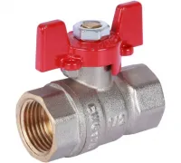 Кран шаровой 1/2 ВН/ВН, ручка бабочка Rommer RG00938RJN988L