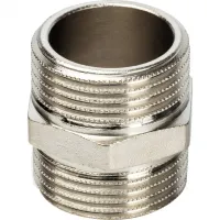 Ниппель HH никелированный 1' STOUT RG008Q0OCN1F3M